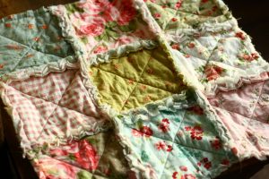 Rag quilt takaró készítése 1