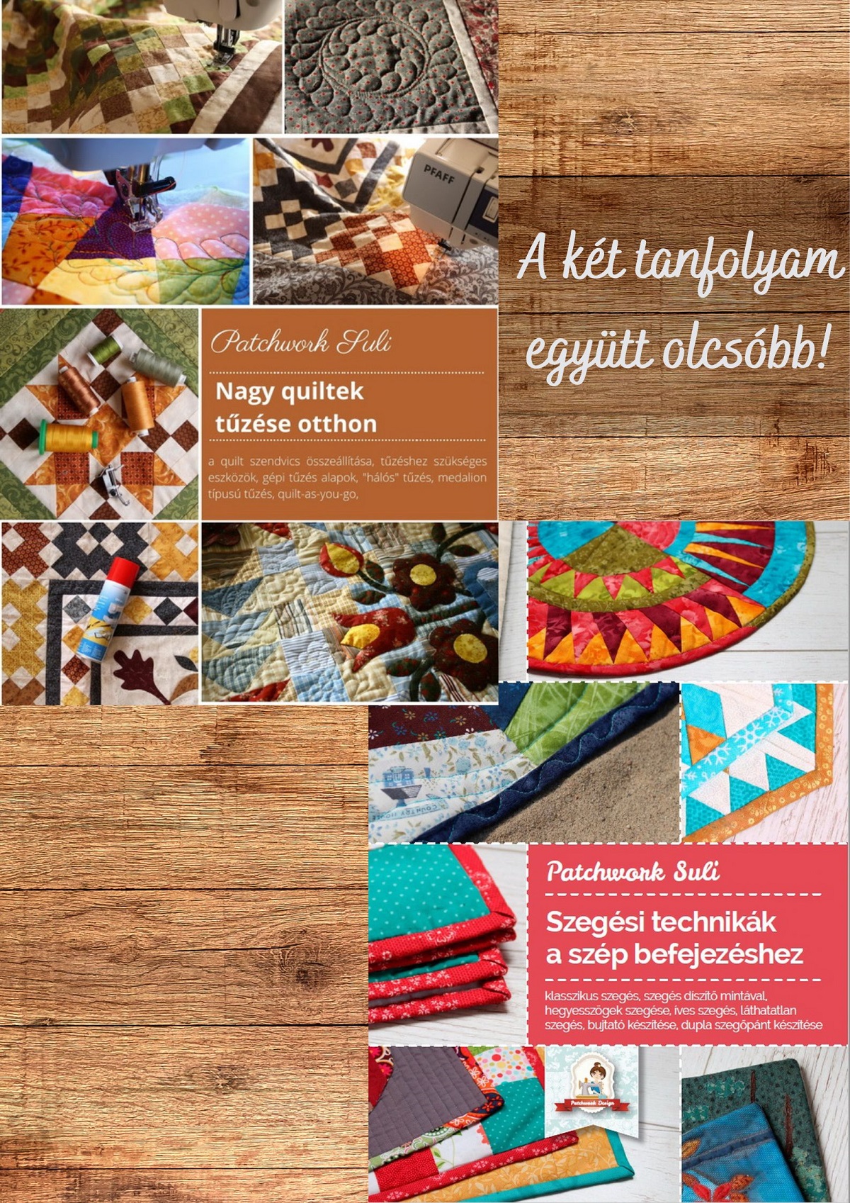 A két tanfolyam együtt l olcsóbb! (4)