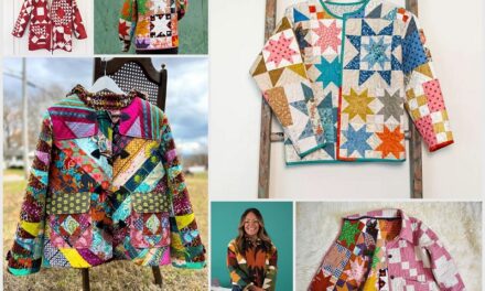 Patchwork kabát